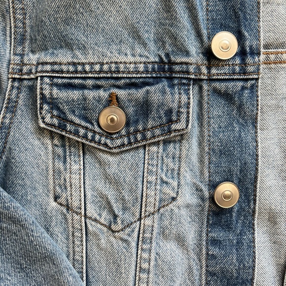 Distressed Jean Jacket - Picture 3 of 4